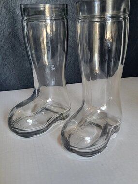Das Boot Beer Glass Boot Mugs 25 oz German Oktoberfest Stein • Barware 9" Lot 2